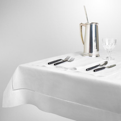 square_table_cloth_design. mixed_table_cloth_fabric_white_linen_hemstich_napkins